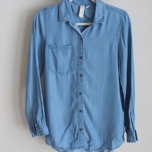 Allison Joy Embroidered Chambray
